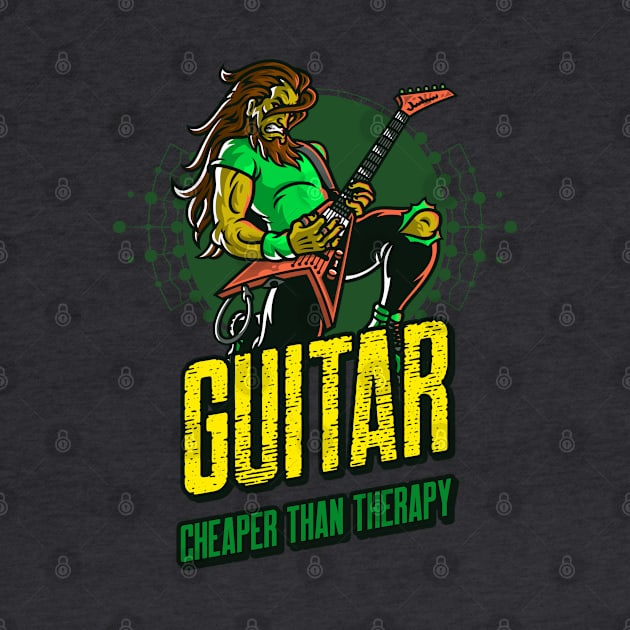 Guitar, Cheaper Than Therapy by DeliriousSteve